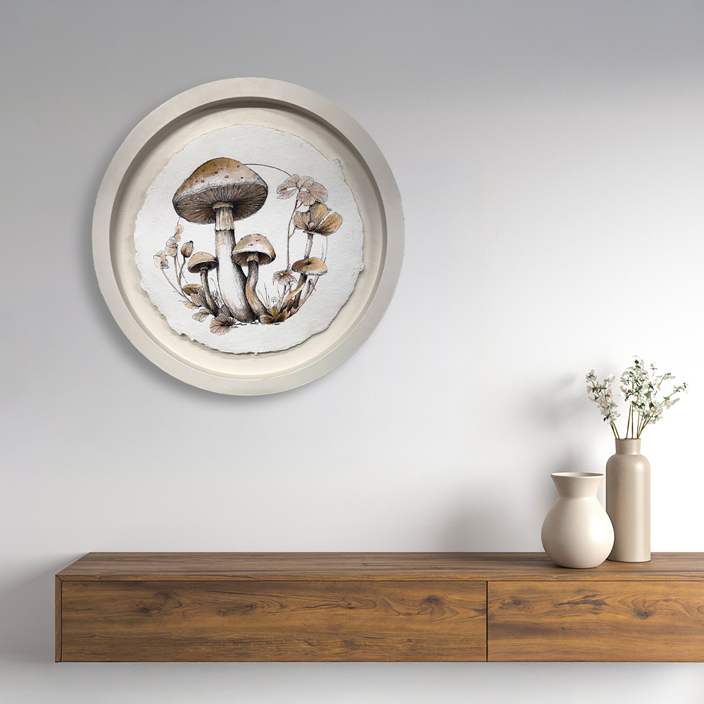 View of picture in situ